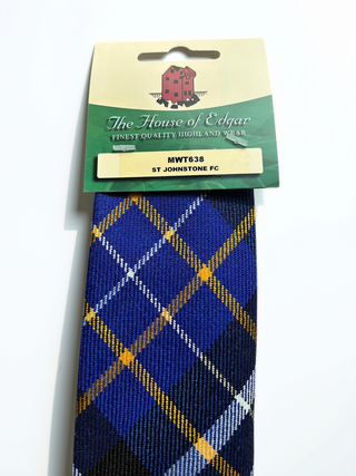 SJFC Pure Wool Tartan Tie