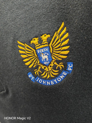St Johnstone 1/4 zip navy jumper