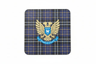 SJFC Badge & Tartan Coaster