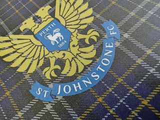 SJFC Badge & Tartan Coaster