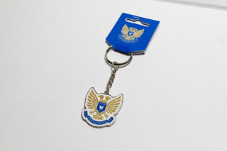 SJFC Metal Crest Keyring