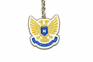 SJFC Metal Crest Keyring