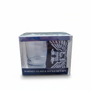 SJFC Whisky Glass and Socks Gift Set