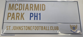 SJFC Metal Street Sign