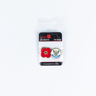 SJFC 2025 Poppy Pin Badge