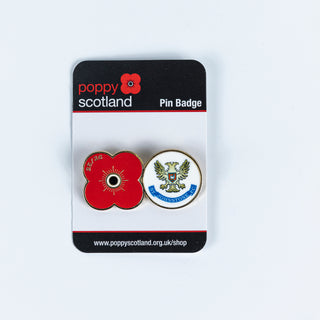 SJFC 2025 Poppy Pin Badge