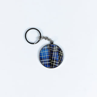 SJFC Tartan Keyring
