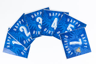 Number Birthday Cards