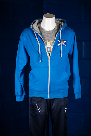 SJFC Saltire Zoodie Blue