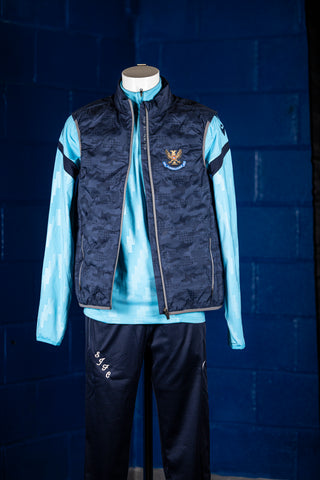 Glenmuir Bute Gilet Navy and Camo