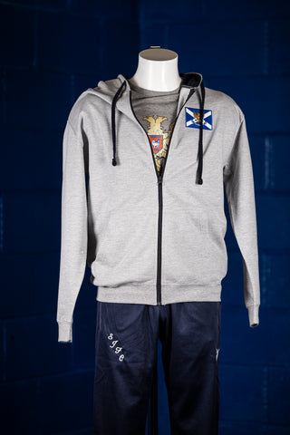 SJFC Saltire Zoodie Grey