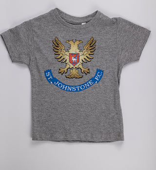 Junior SJFC Distressed Crest T-Shirt