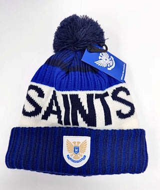 SAINTS Sherpa Fleece lined Bobble Hat