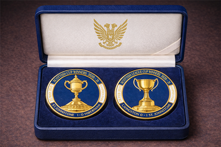 Pre-Order - St Johnstone F.C. Cup Double Coin Set